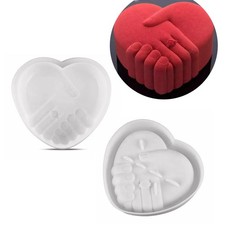 Backform Silikon Herz Form