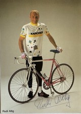 Rudi Altig signiert Rad Weltmeister Original Unterschrift Autogramm Signatur GBC