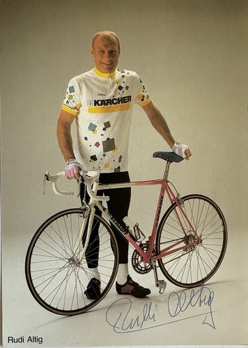 Rudi altig signiert rad - altig,