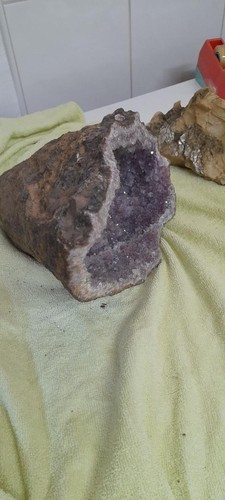 Große druse amethyst - große,