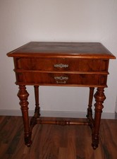 Nähtisch Holz Antik