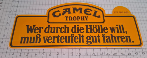 Aufkleber sticker camel - sticker, "camel