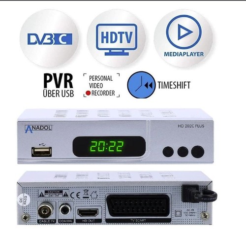 Anadol 202c plus dvb - anadol, hd