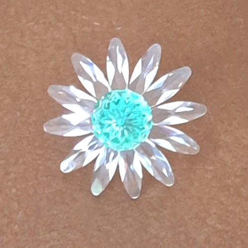 Swarovski margerite grün war - margerite, grün,war