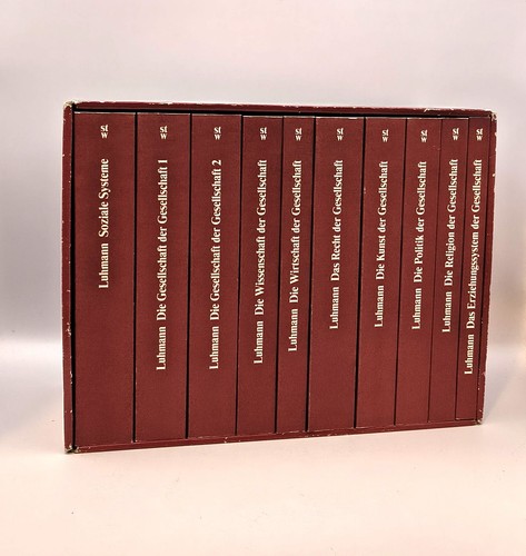 Niklas luhmann theorie der - theorie,