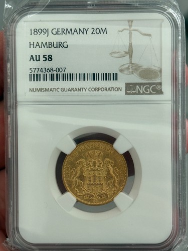 1899j hamburg mark gold - hamburg,