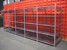 Schulte Fachbodenregal Lagerregal Stahlregal L 5015 mm Kellerregal