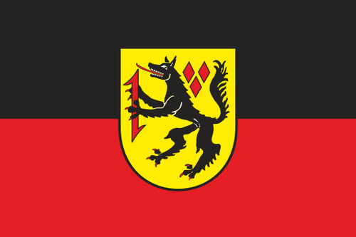 Fahne flagge wolfstein 30 - fahne,