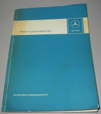 Werkstatthandbuch mercedes - mercedes, w