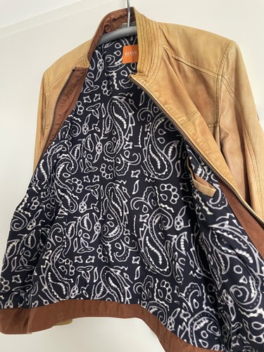 Boss herren nappa lederjacke - herren,