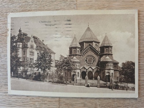 Chemnitz synagoge gel - synagoge,