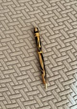 Kugelschreiber Visconti Ragtime Sammlerstück Italy 1991-94 Schwarz Gold