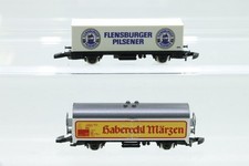 Z Märklin mini-club DB Bierwagen Container gedeckter Güterwagen DC Konvolut N108