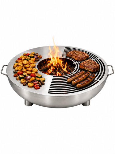 Grillplatte für feuerschale - für,