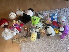 Konvolut Paket Stofftiere Kuscheltiere gemischt 29 Stück