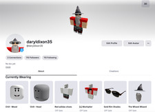 2012 ROBLOX ACCOUNT + RARE