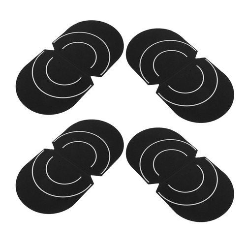 Black vinyl record lift - black,