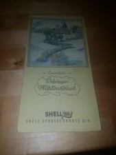 Shell - Straßenkarte Nr.11 - Thüringen, Mitteldeutschland