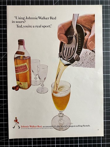 Johnnie walker red whisky sour - red,