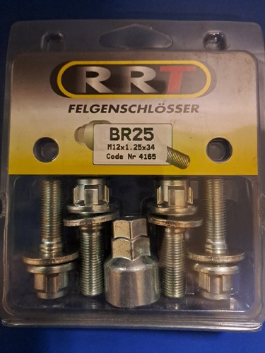 Felgenschloss m12x1 34mm - felgenschloss, m12x1,25