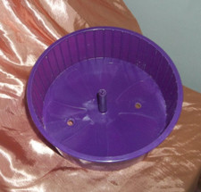 Hamsterrad Hamsterlaufrad Hamsterrolle Laufrad für Nager Lila VK an Tierschutz