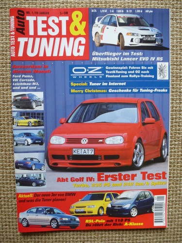 Auto test tuning 1998 - test, 1