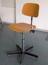 Werkstattstuhl Kontor-Loft-Stuhl Architektenstuhl  Dauphin made in West Germany