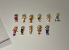 Verschiedene Polly Pocket Mini Figuren Konvolut Bluebird Mattel Ersatz Sammlung