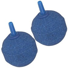 Ausströmer Sprudelstein XXL Super Fish 50mm - blau für Teich / Aquarium