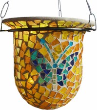 Glasmosaik Windlicht Glas