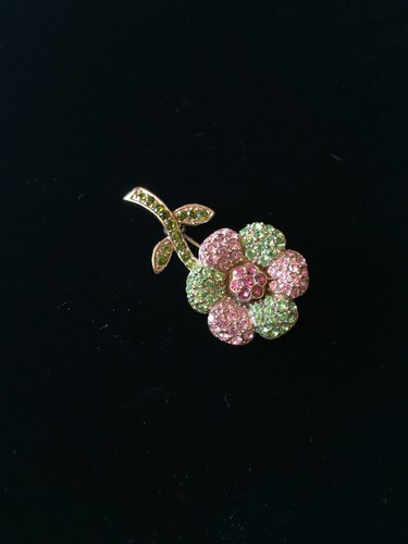 Neugablonz brosche blume - -,