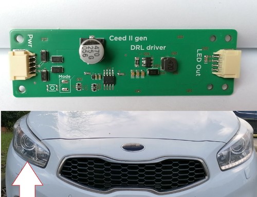 Kia ceed led - jd, drl