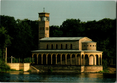 Ansichtskarte heilandskirche - ansichtskarte,