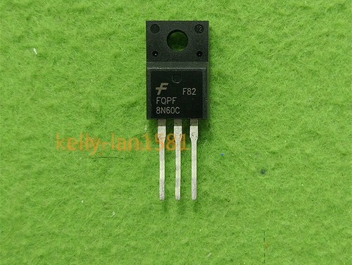 10pc fqpf8n60c fet mosfet - mosfet, n