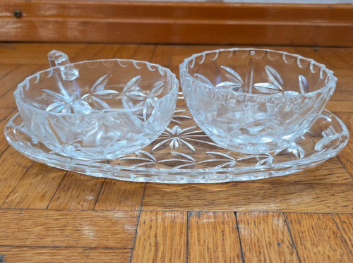 Glas schalen für - für, milch
