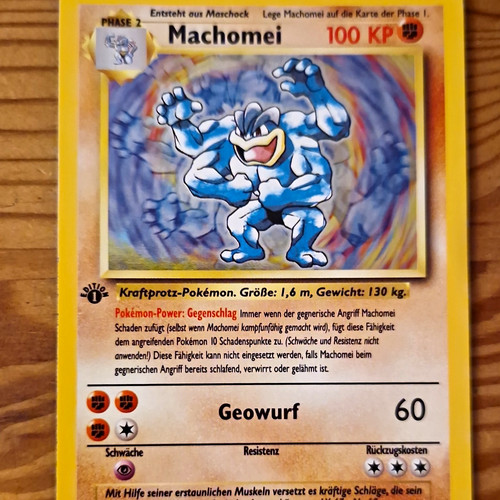 Pokémon tcg machomei phase - tcg, 2
