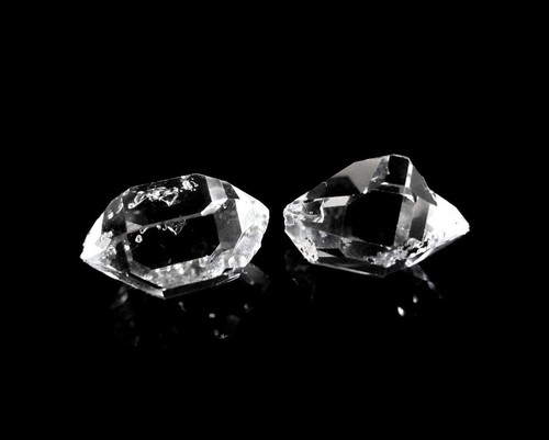 Herkimer diamant 2er set - -, 2er-set