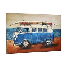 Wandbild Metallbild 3D