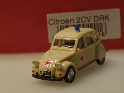 Herpa citroen 2cv - citroen, 2cv,