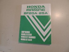  Service manual de taller Honda Außenborder BF 20 25 A PS Werkstatthandbuch 1994