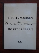 Horst Janssen/Birgit Jacobsen " Nocturno " handsigniert,datiert`77 numeriert1219