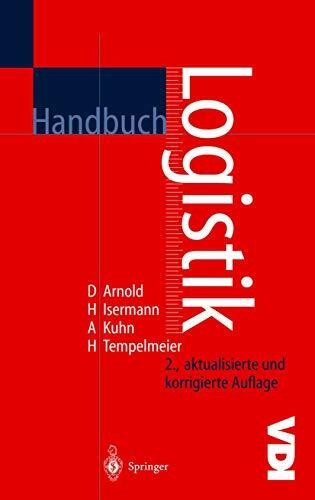 Handbuch logistik - handbuch, (vdi-buch)