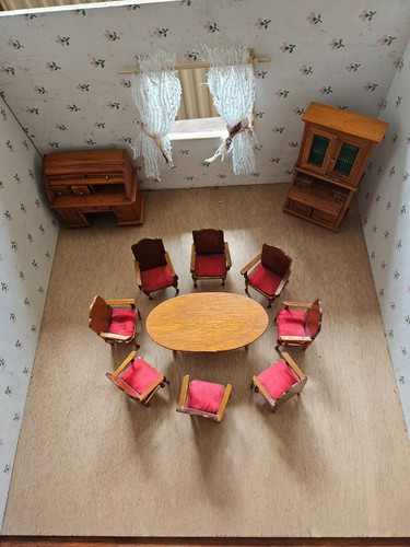Puppenhaus speisezimmer - puppenhaus,