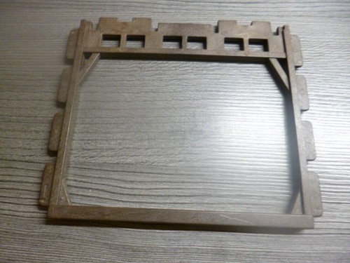Playmobil wand holz - wand,