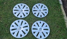 4X Original VW Radzierblenden