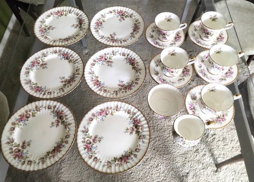 Paragon moss rose tassen mit - paragon,