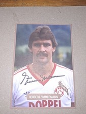 Autogrammkarte Herbert Zimmermann 1. FC Köln 2025/26 25/26 Legenden DFB EM WM 