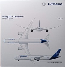 Herpa Wings 1:500 Boeing 787-9 Lufthansa D-ABPA Berlin (535946)