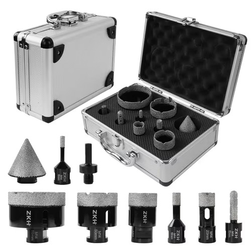 Diamond tile drill - bit, 9