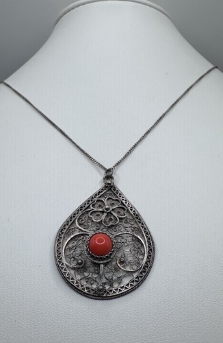 Antike jugendstil silberkette - antike,